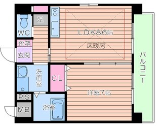 カデンツァ我孫子の物件間取画像